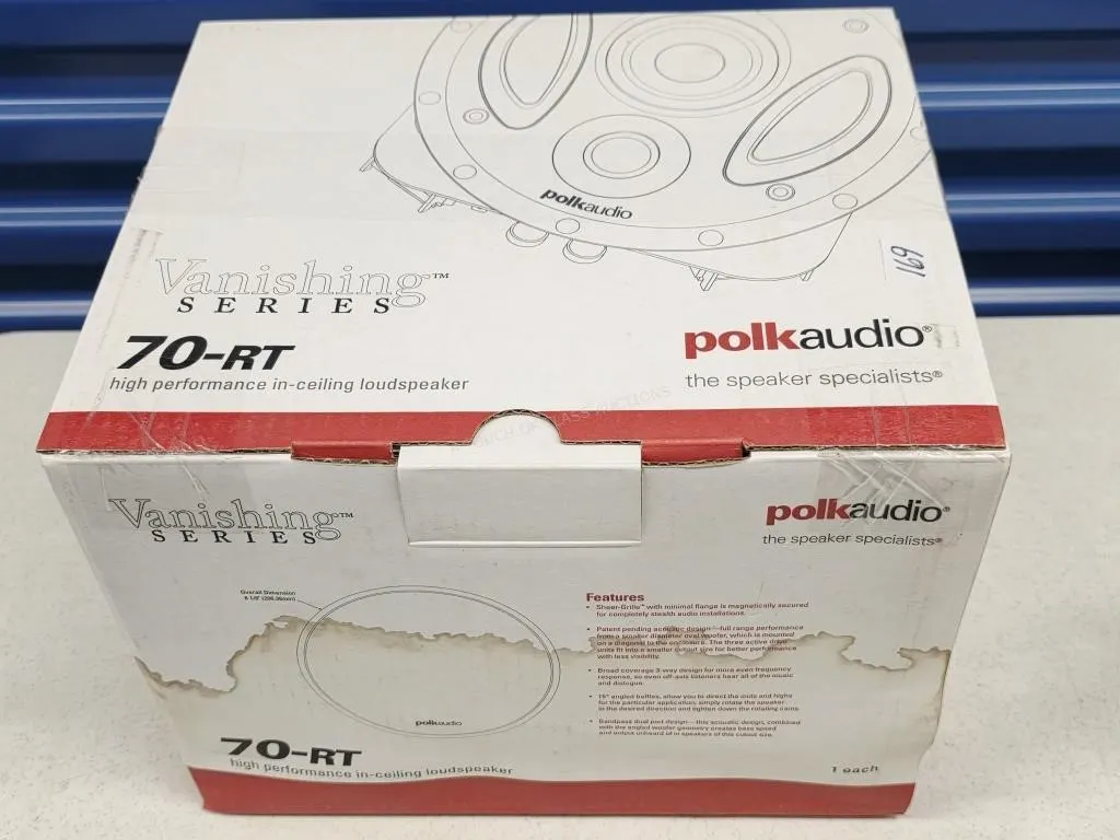 New PolkAudio Loud Speaker - Vanishing Series