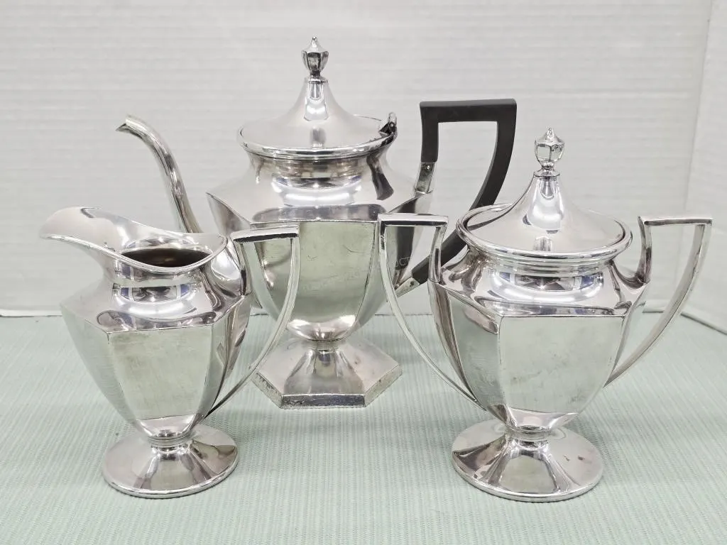 Rogers Silverplate Tea Set
