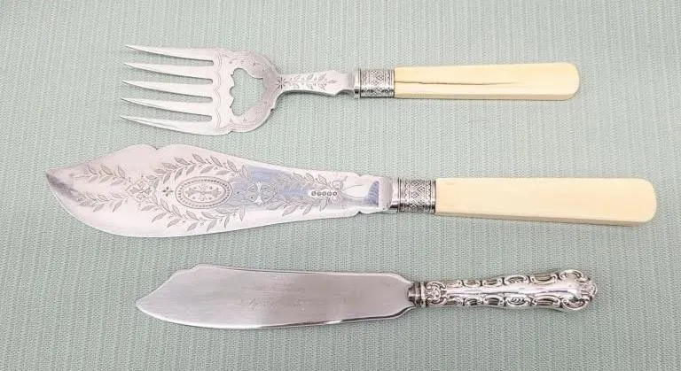 Bone Handled Serving Set