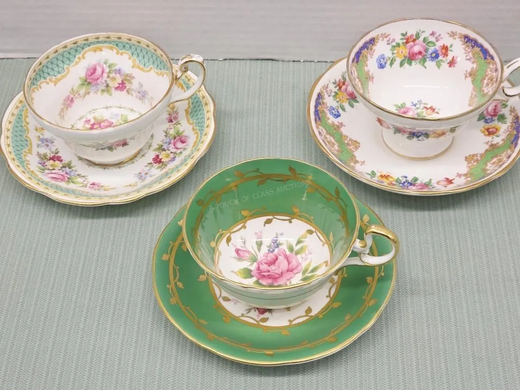 Vintage Teacups & Saucers