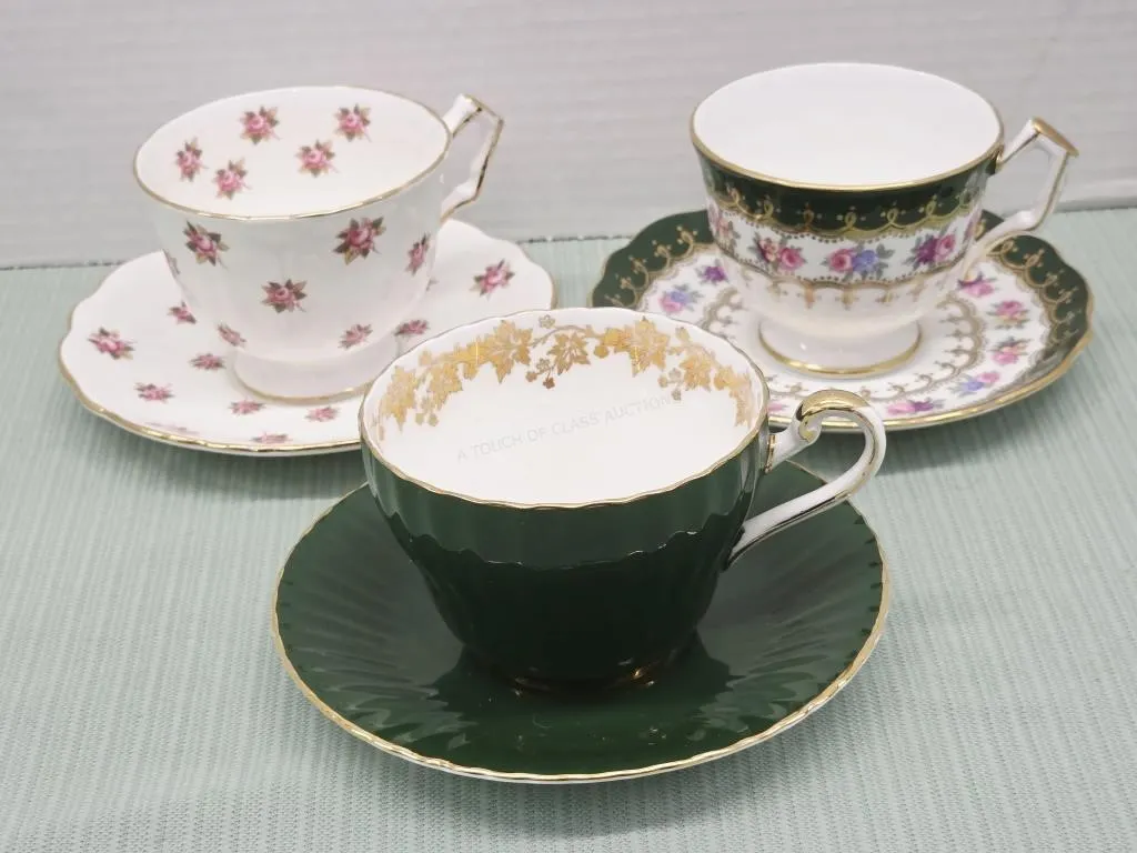 Vintage Teacups & Saucers