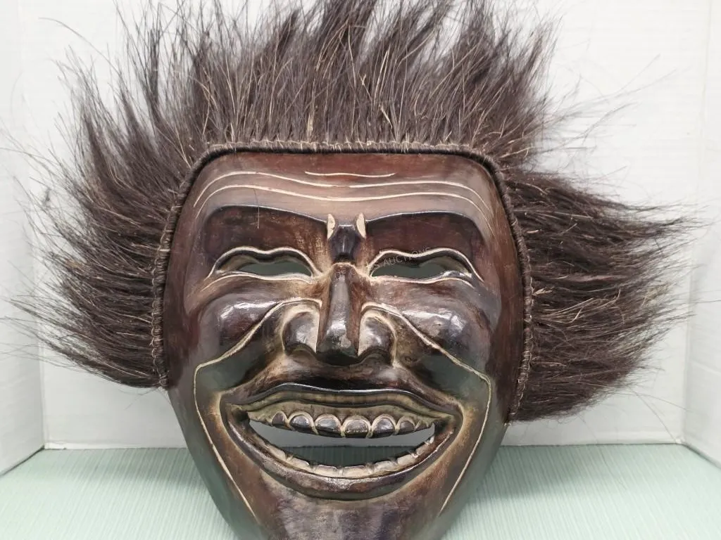 Indonesian Hilltribe Wall Hanging Mask