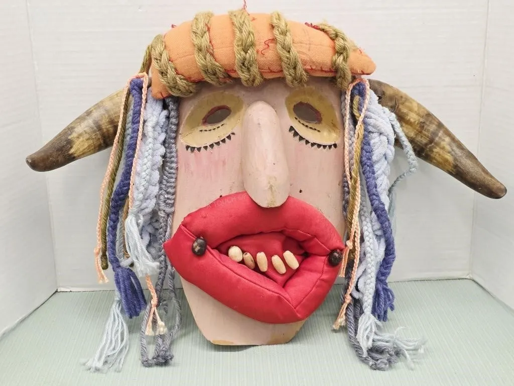 Romanian Folk Art Mask