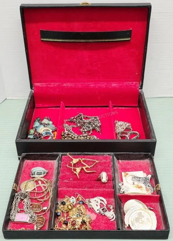 Jewellery Box & Contents