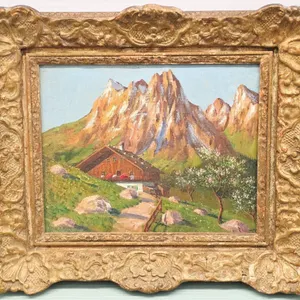 Scenic Oil on Board