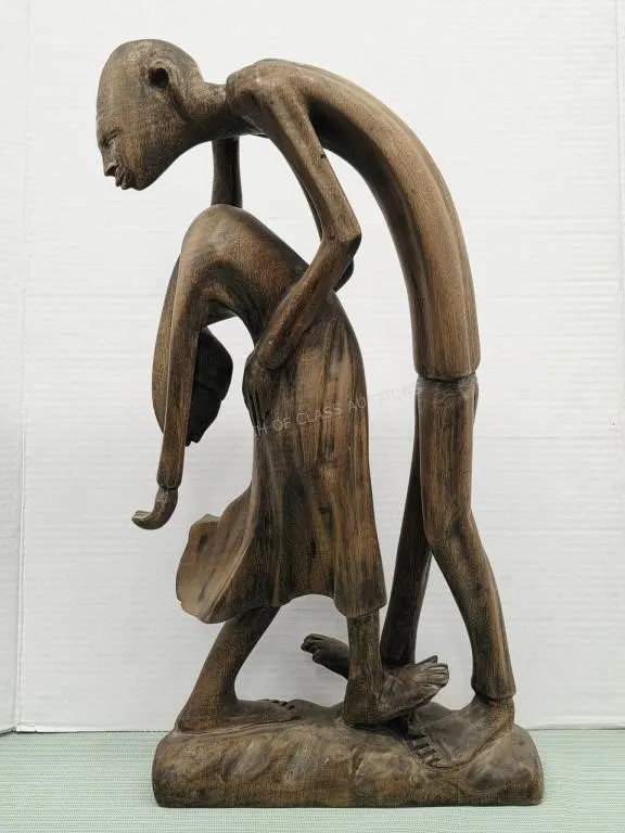 Hand Carved Wooden Sculpture