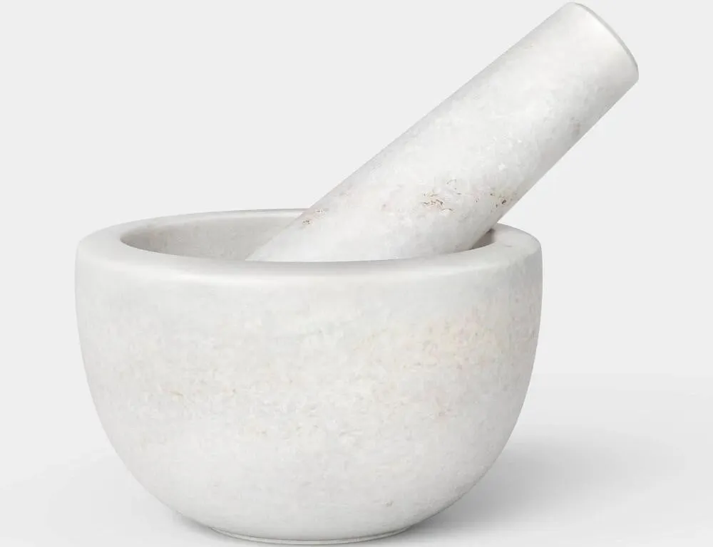 Threshold Marble Mortar and Pestle 94921926