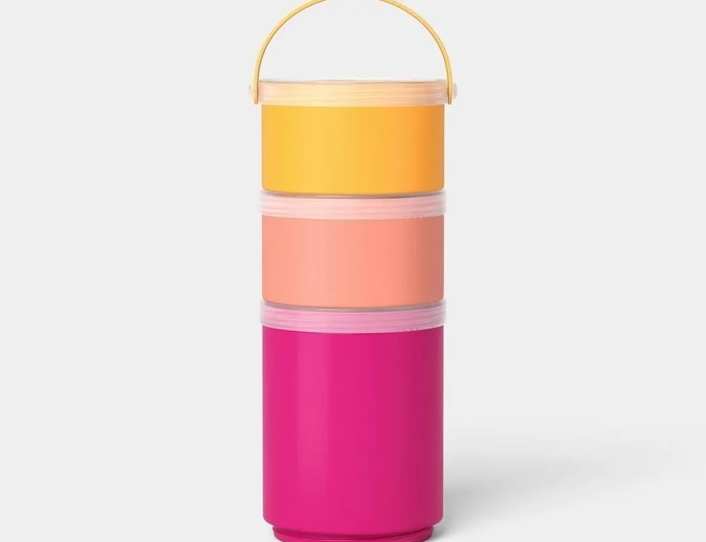 Sun Squad Round Stackable Containers 3pk