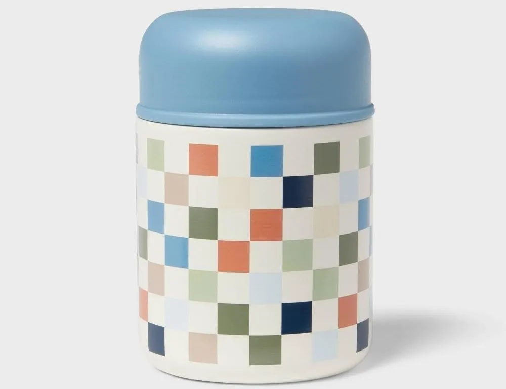 Pillowfort 10oz Stainless Steel Food Jar Blue