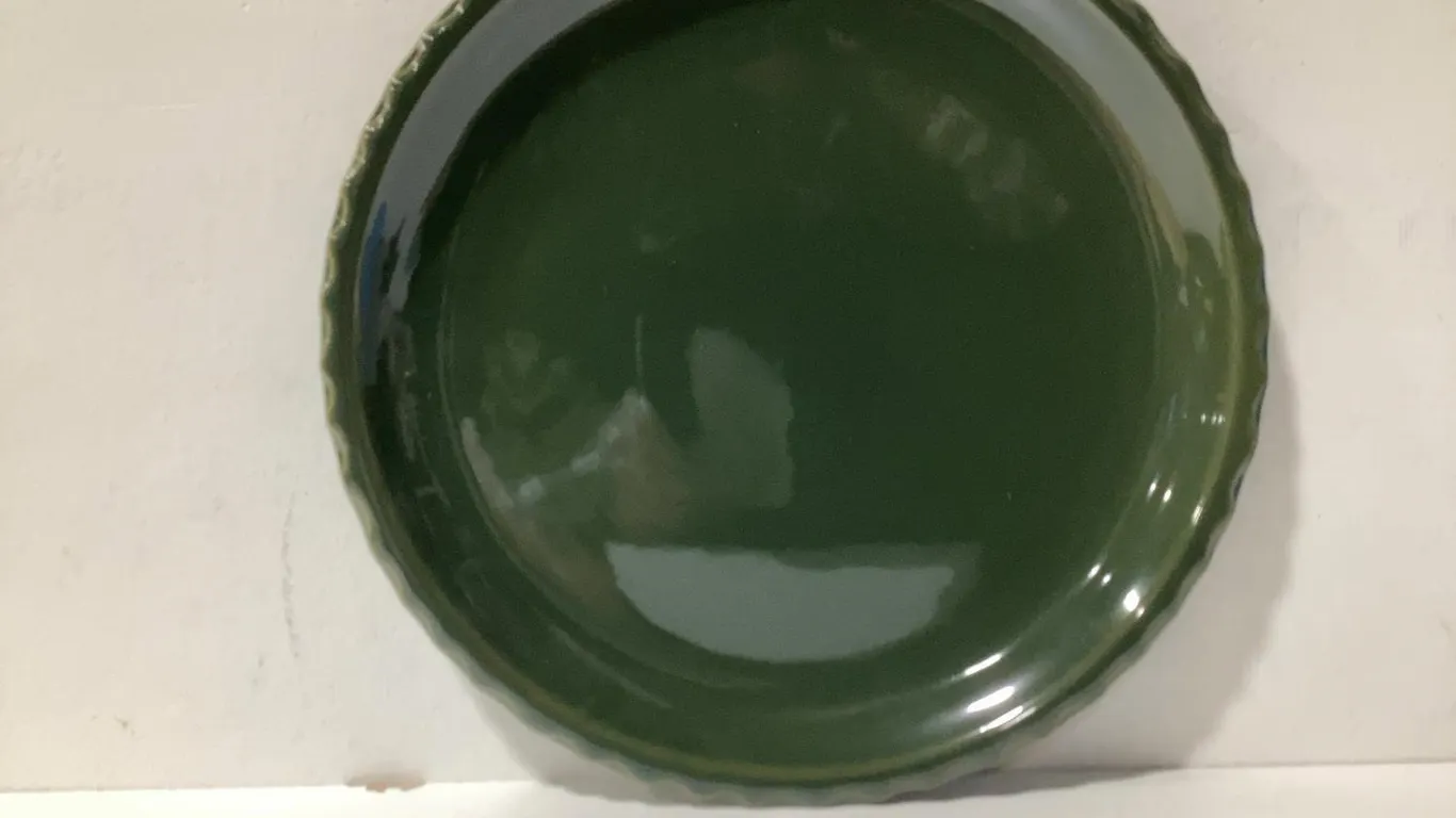 Hearth and Hand Stoneware Dinner Plate Green