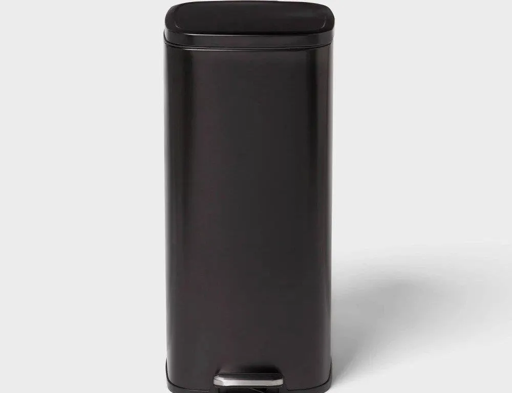 Brightroom 30L Soft Square Step Trash Can