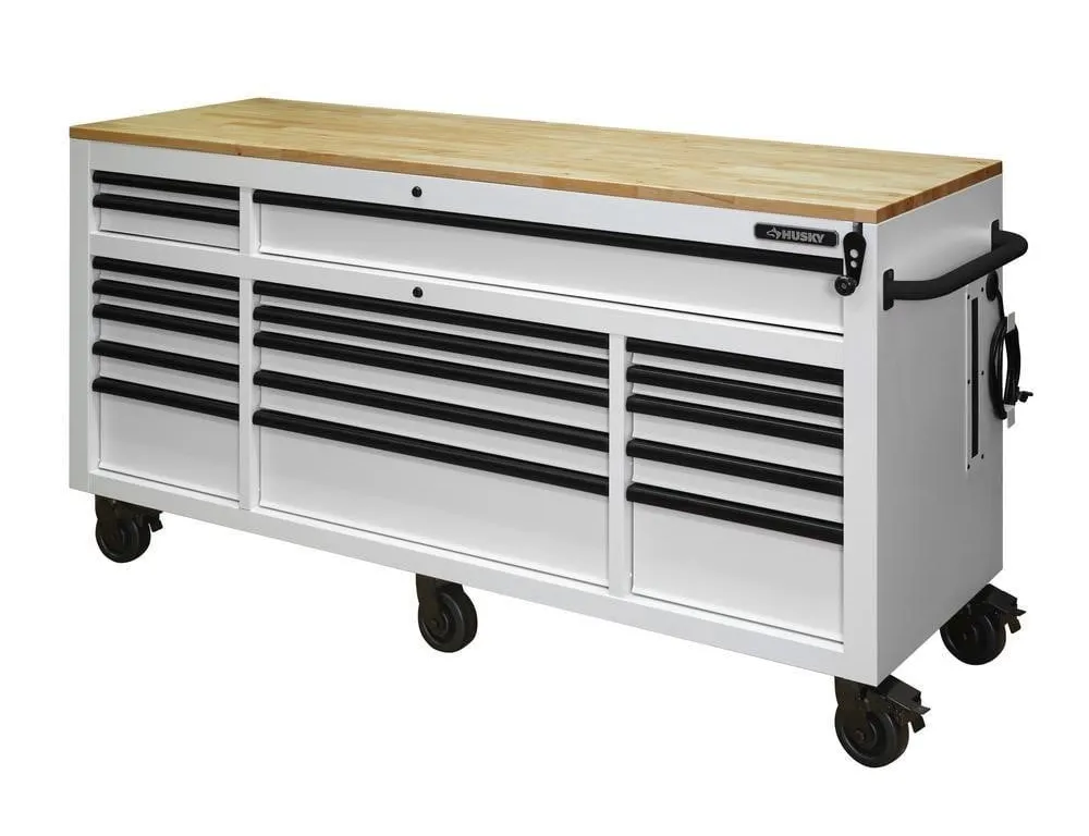Husky HOLC7218BT1M 72 in. Mobile Workbench Cabinet
