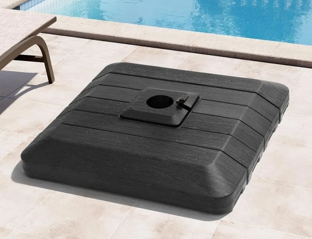Crestlive Products CL-UB033BLK 350lb Patio Base
