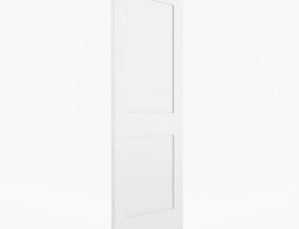 Eightdoors 2-Panel Solid Core Door 24x80 White