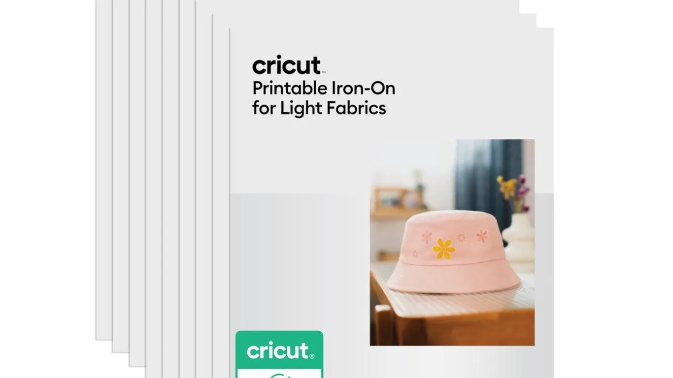 Cricut Heat Transfer Paper for Light Fabrics 20ct