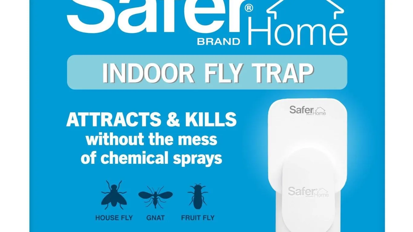 Safer SH502-2R4SR Indoor Plug-in Fly Trap 2pk