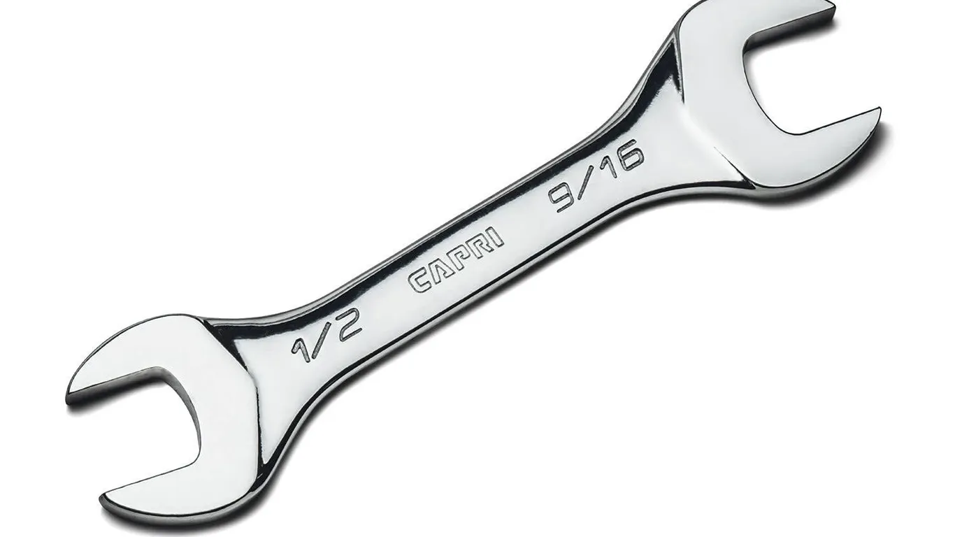 Capri Tools Slim Mini Open End Wrench 12x916in