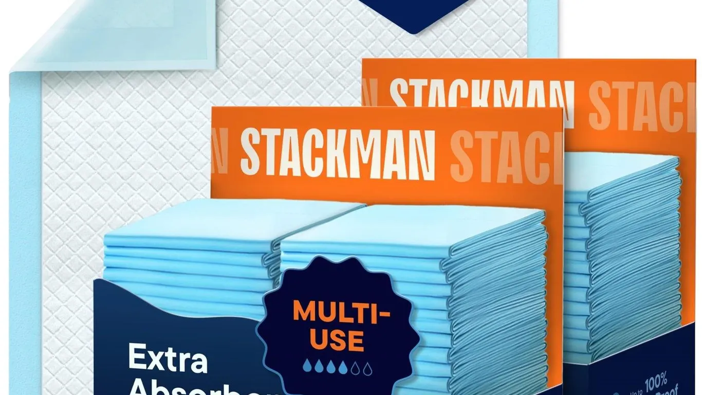 Stack Man Incontinence Underpads 23x36 100ct