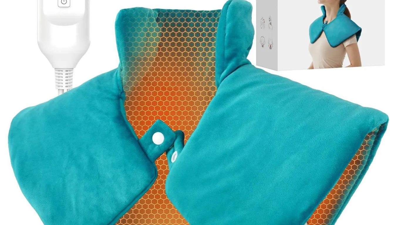 Purella Weighted Heating Pad for Neck Shoulders