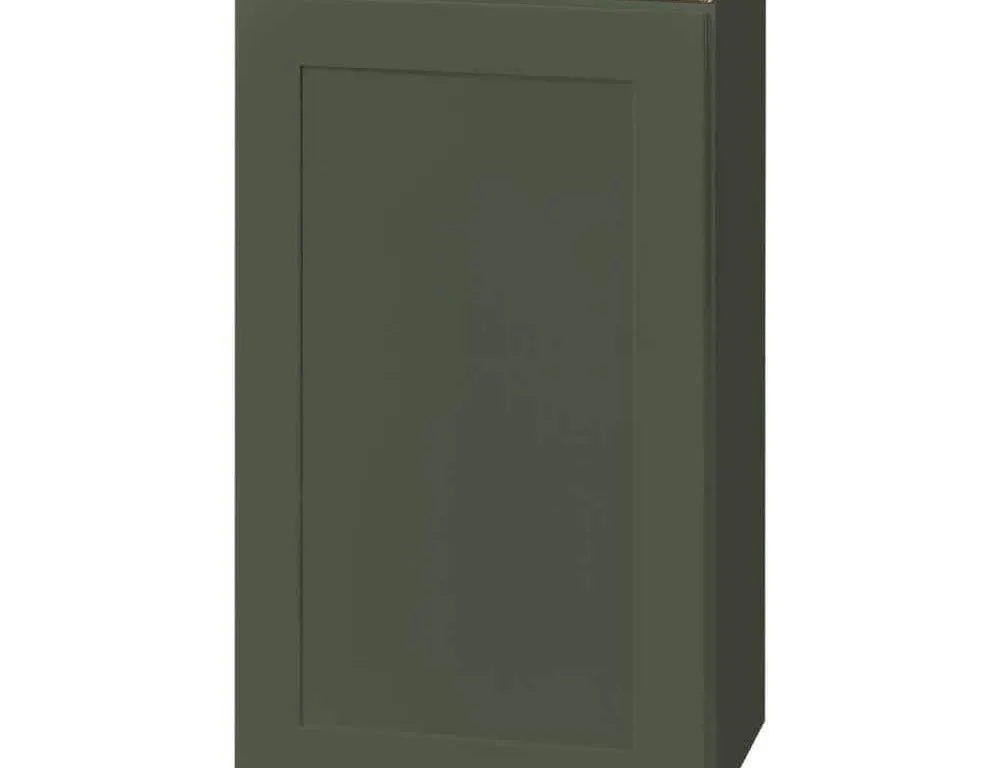 Hampton Bay 08001 Wall Cabinet 18x12x30 Fern Green