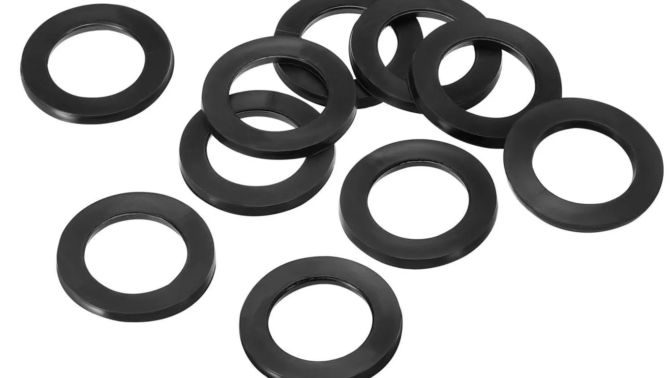 Patikil Rubber Flat Washers 20x30x2.5mm 16pk