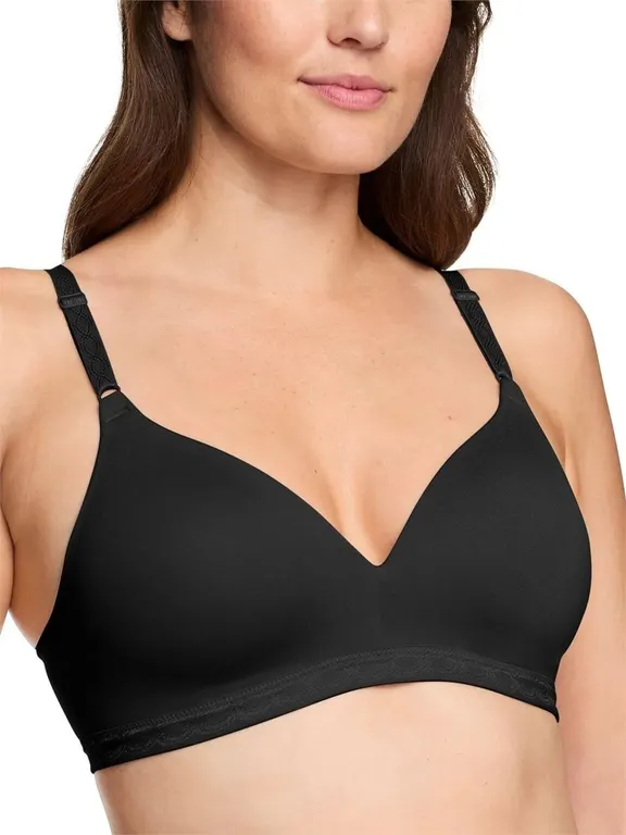 Warners Rm1691w Wireless Comfort Bra Black 38D