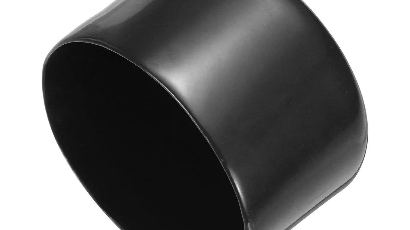 Uxcell Rubber End Caps 63mm ID x 40mm H 2pk