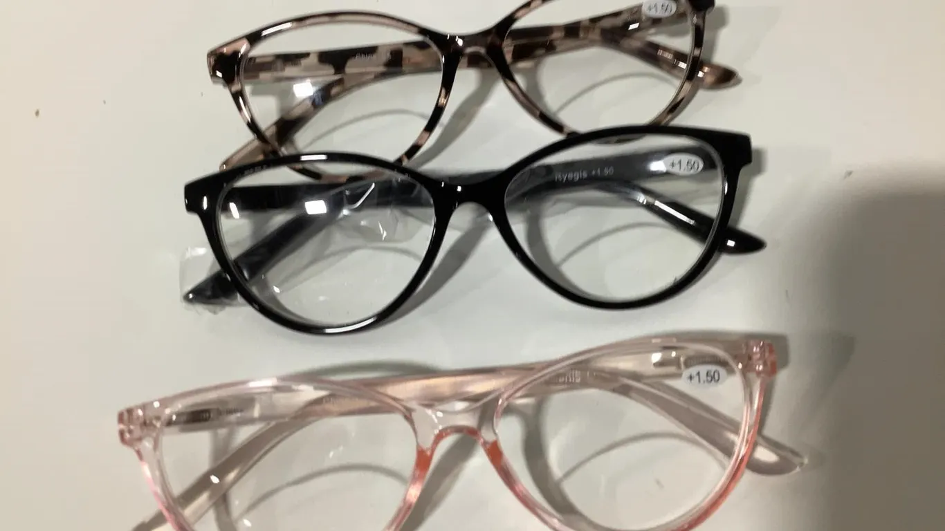 Hyegis 1.50 Magnification Reading Glasses 3pk