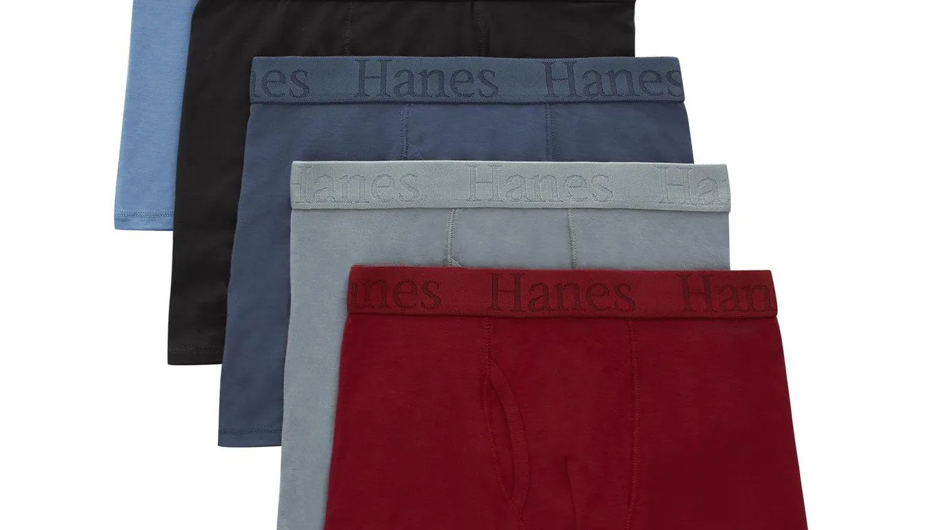 Hanes Boys Boxer Briefs Small 5-Pack