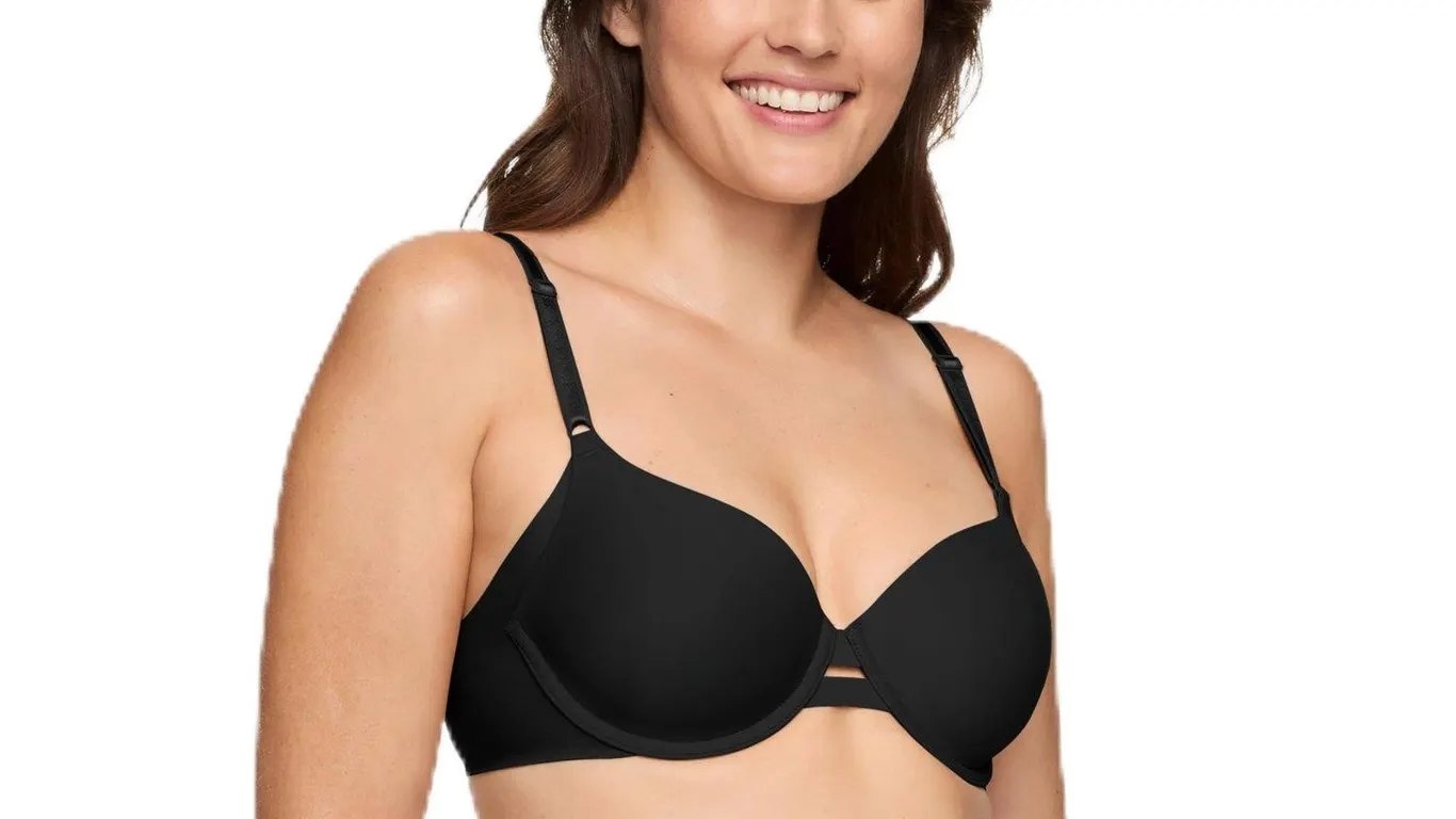 Warners TA4356 T-Shirt Bra Black 36DD