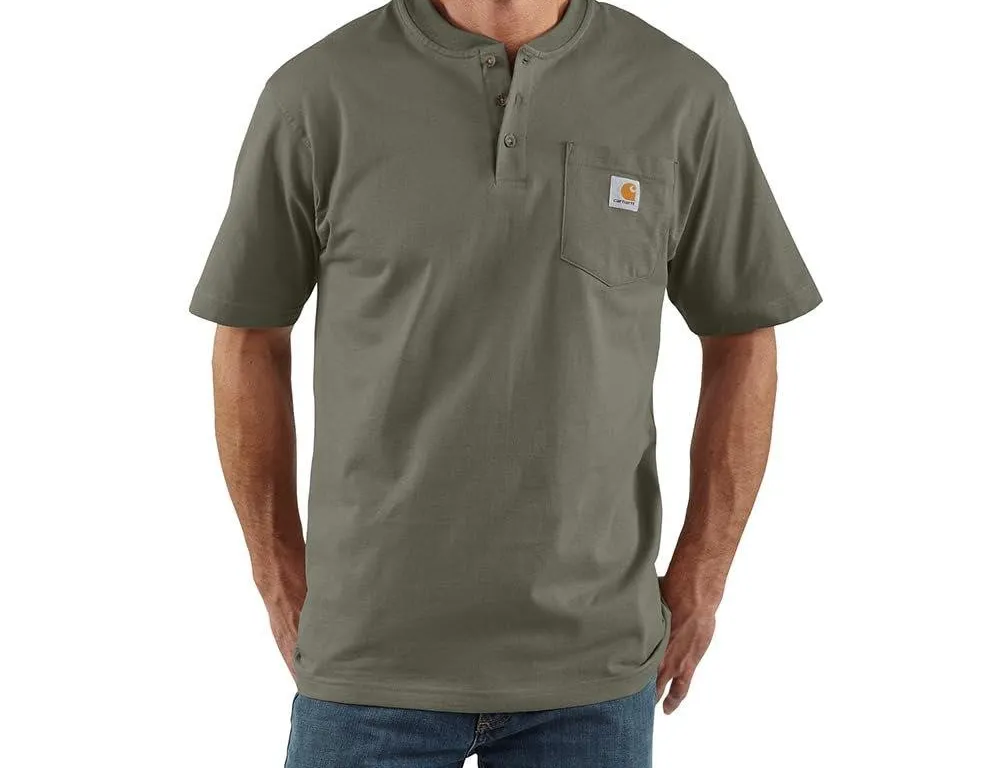 Carhartt Dearborn Loose Henley T-Shirt Large