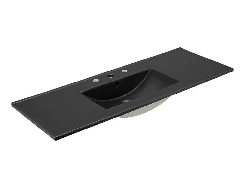 Modway Cayman 48 Bathroom Sink Black