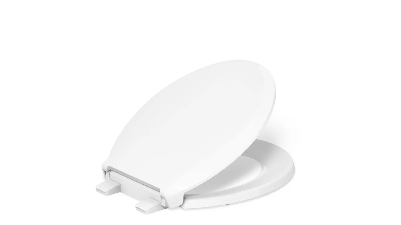 Kohler 4639-RL Cachet Round Toilet Seat White