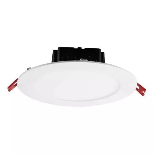White Flush Round Wet Rated LED Recessed Light