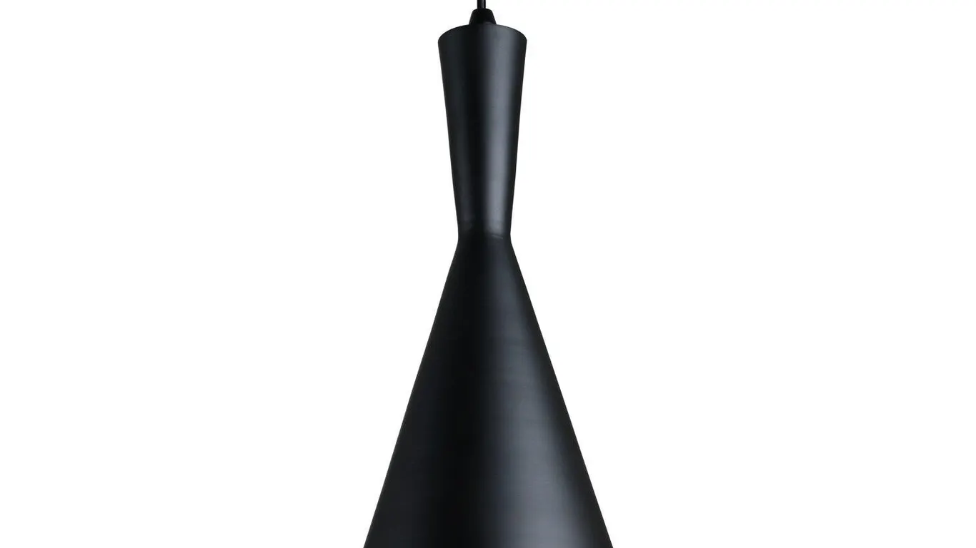 Sunlite 7-Inch Vintage Cone Pendant Light
