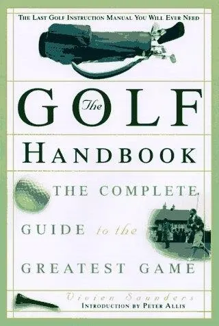 Vivien Saunders The Golf Handbook Guide Book