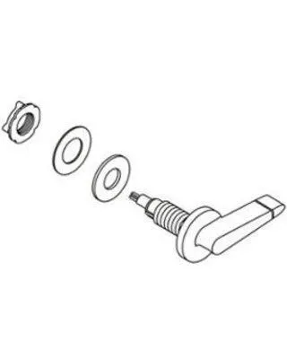 Kohler 1208884-CP Toilet Tank Trip Lever Kit