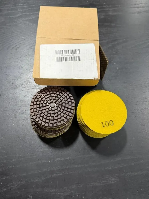 Grit Diamond Polishing Pads Set 10ct