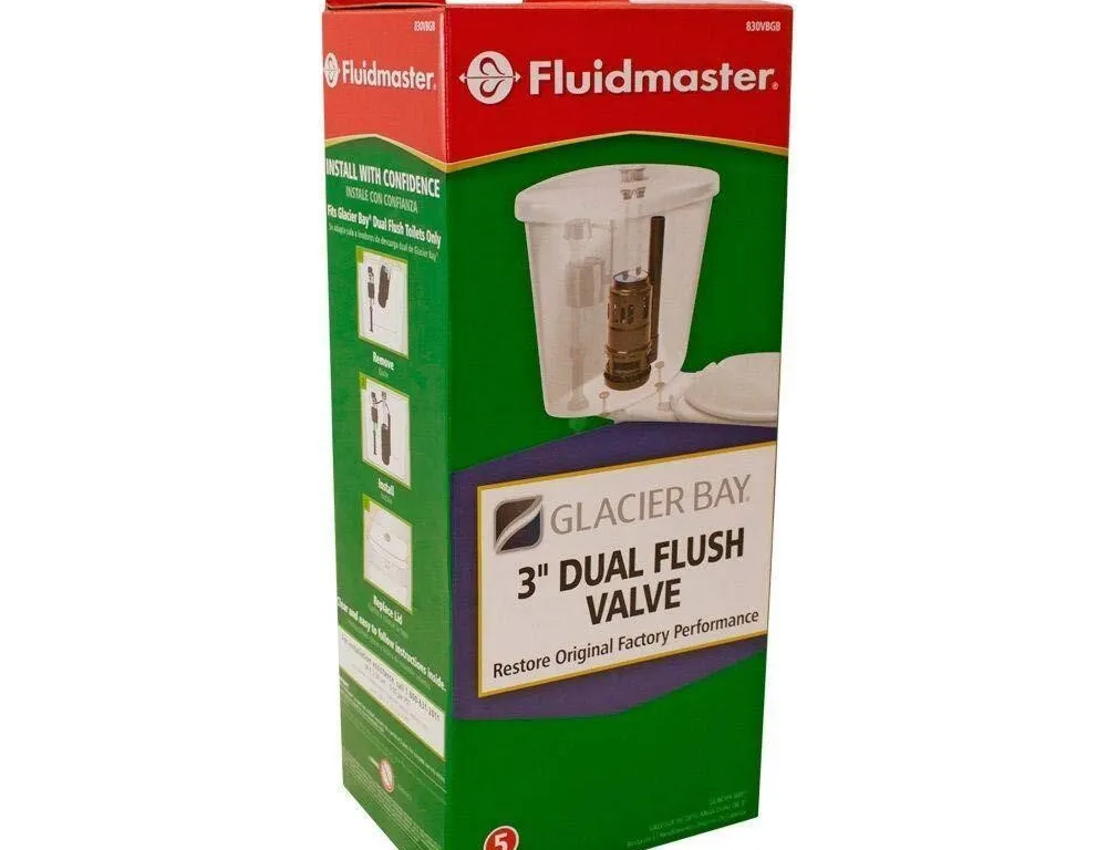 Fluidmaster 830VBGB 3 in. Dual Flush Valve