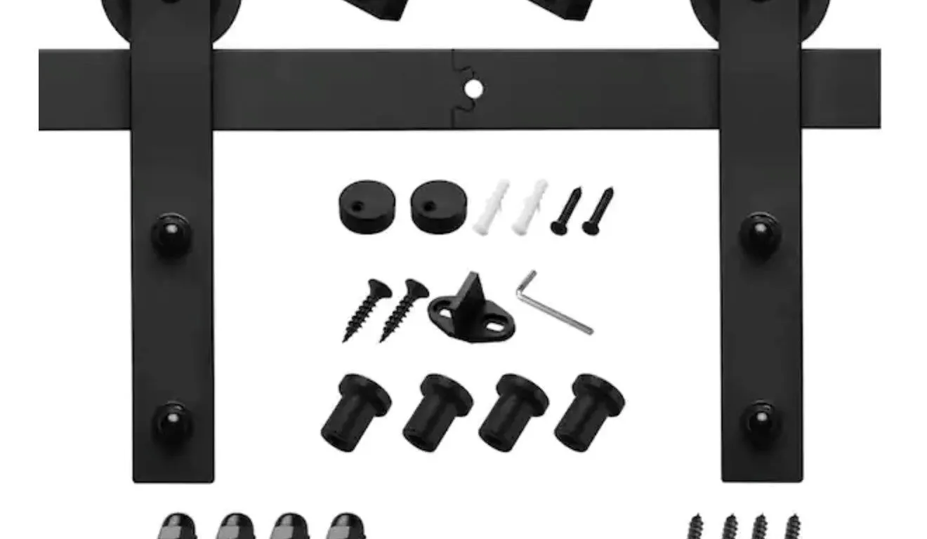 Boyel Living 5ft Sliding Barn Door Hardware Kit
