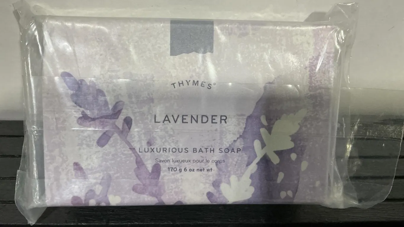 Thymes Lavender Bath Soap 170g