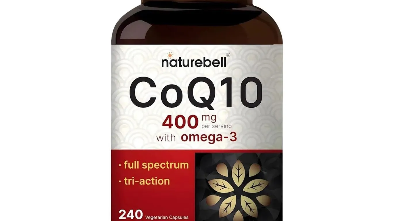 NatureBell CoQ10 400mg Omega-3 240 Capsules