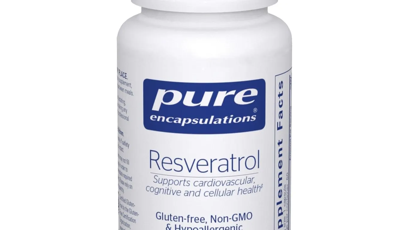 Pure Encapsulations Resveratrol 60ct Supplement