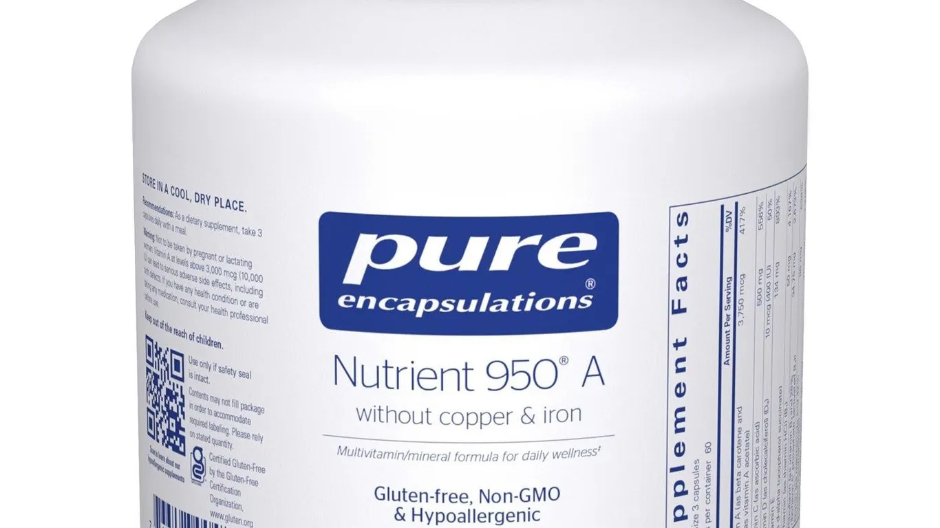 Pure Encapsulations Nutrient 950 A 180ct