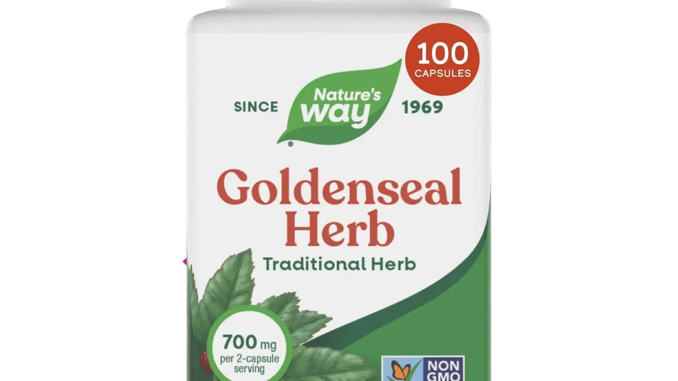 Natures Way Goldenseal Herb 800mg 100ct