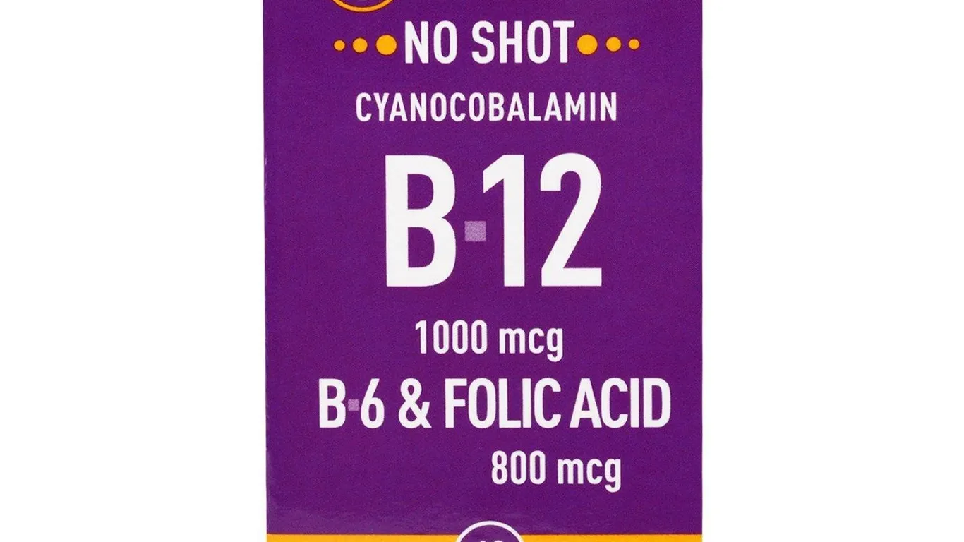 Superior Source B-12 B-6 Folic Acid 1000mcg 60ct