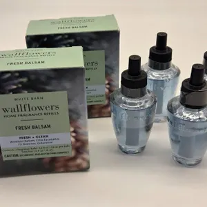 Bath  Body Works Fresh Balsam Wallflower 4pk