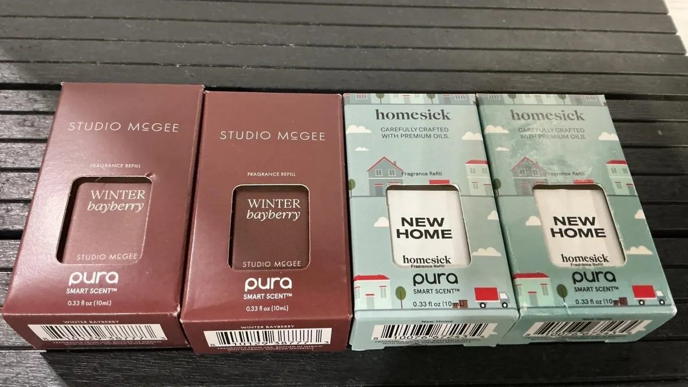 Pura Smart Scent Fragrance Refills 4pk