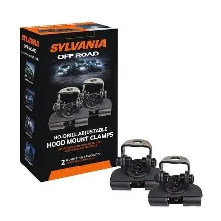 Sylvania Adjustable Hood Mount Clamp Bracket 2pk