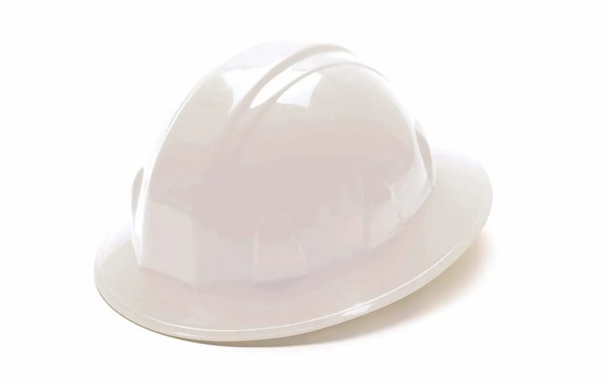 Pyramex SL Series Full Brim Hard Hat Ratchet